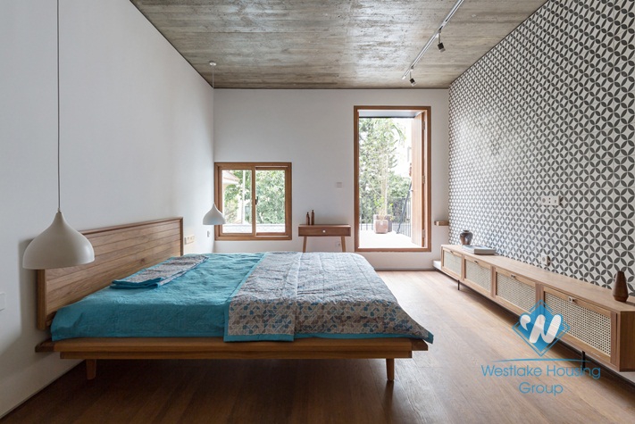 Artisan villa with unique design for rent on To Ngoc Van, Tay Ho